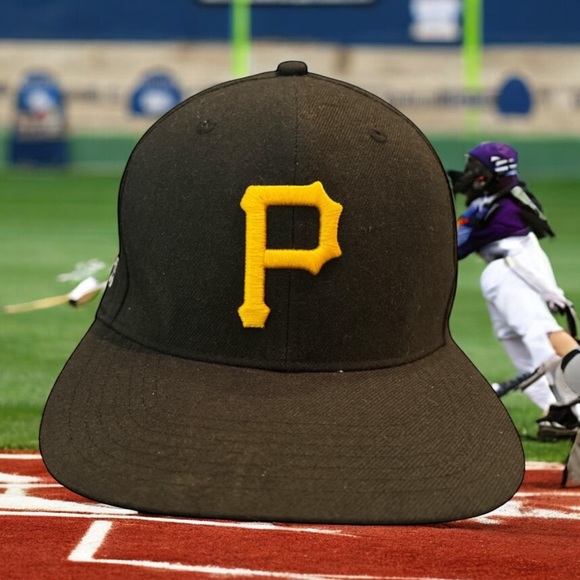 47 Other - Pittsburgh Pirates ’47 Brand Black Snapback Hat MLB‎ Baseball Cap OSFA